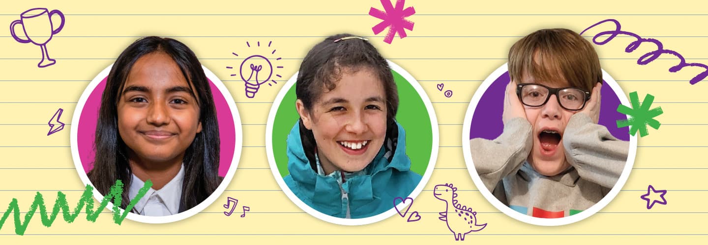 Image of three students